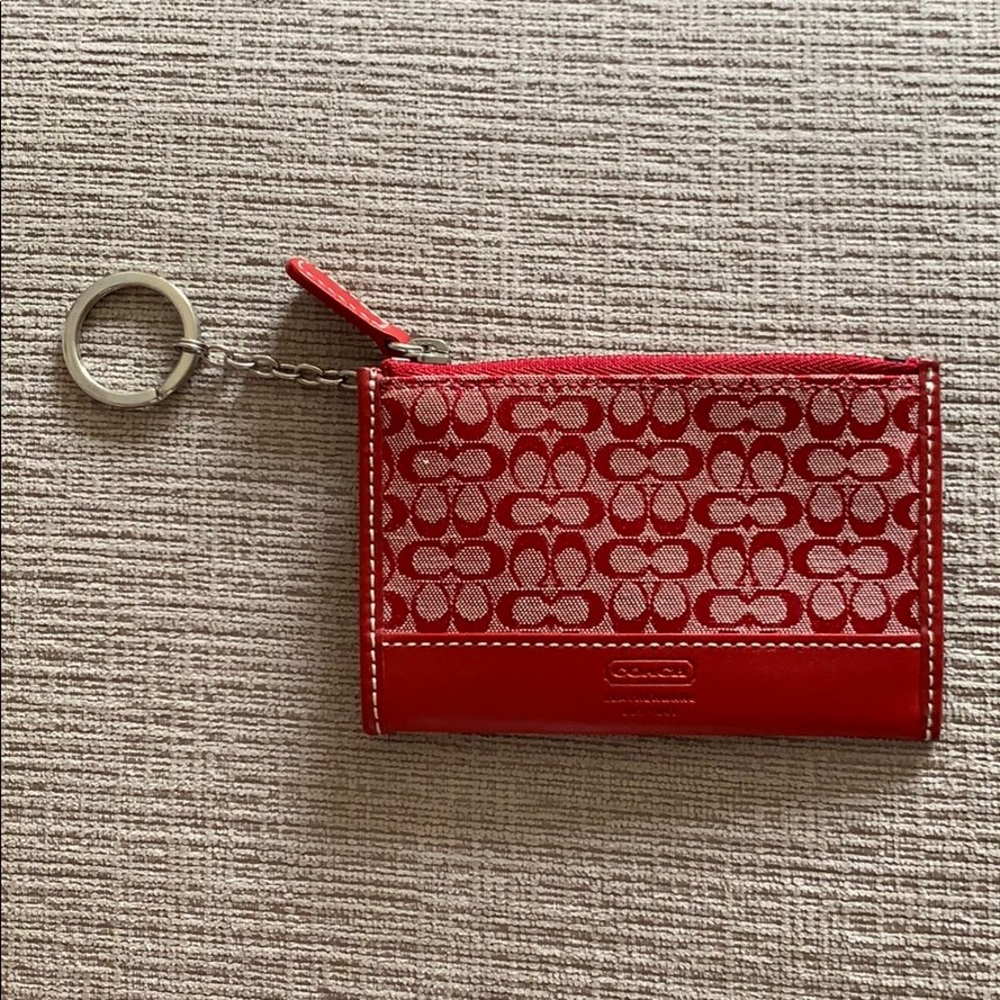 Coach signature mini skinny